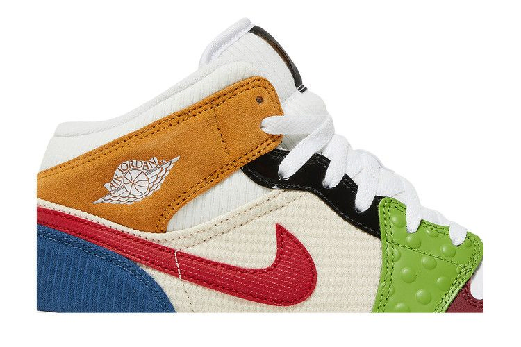 Кроссовки Air Jordan 1 Mid SE GS 'Messy Room'