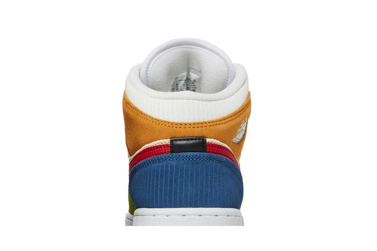 Кроссовки Air Jordan 1 Mid SE GS 'Messy Room'
