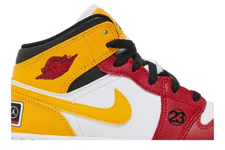 Кроссовки Air Jordan 1 Mid SE GS 'Motorsport'