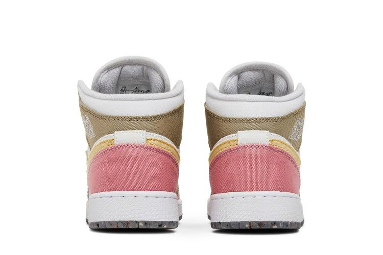 Кроссовки Air Jordan 1 Mid SE GS 'Pastel Grind'