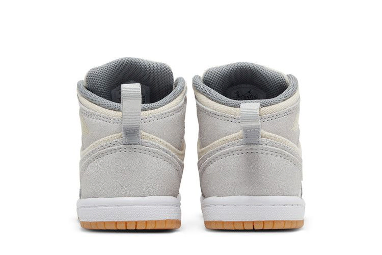 Кроссовки Air Jordan 1 Mid SE TD 'Coconut Milk Particle Grey'