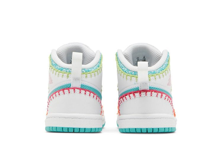 Кроссовки Air Jordan 1 Mid SE TD 'Multi Knit'