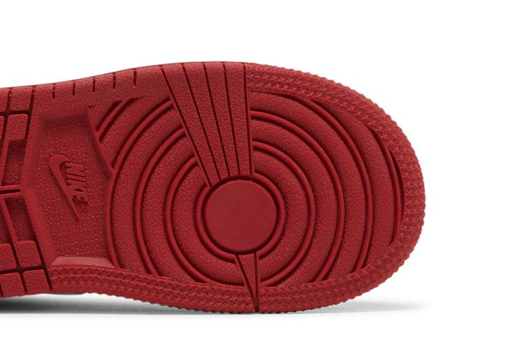 Кроссовки Air Jordan 1 Mid SS TD 'Black + Red = Bred'