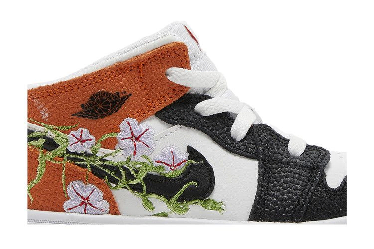 Кроссовки Air Jordan 1 Mid TD 'Floral'