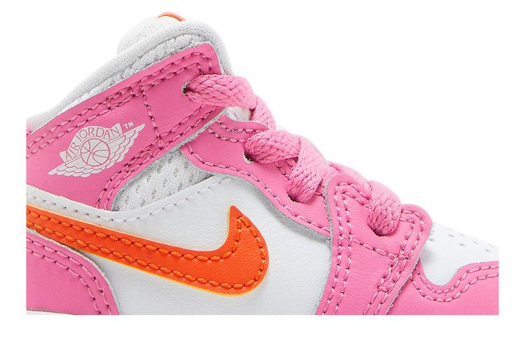 Кроссовки Air Jordan 1 Mid TD 'Pinksicle Orange'