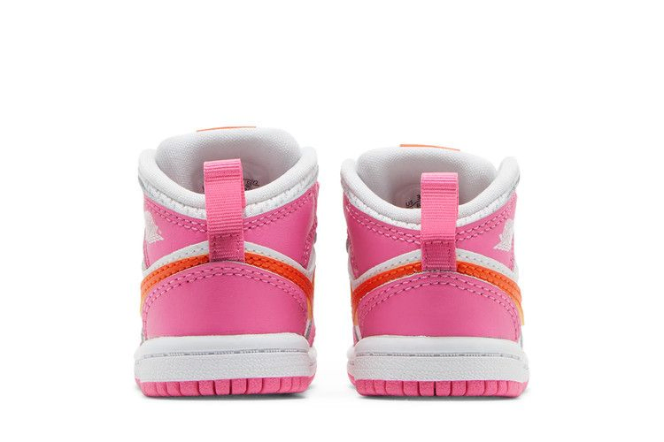 Кроссовки Air Jordan 1 Mid TD 'Pinksicle Orange'