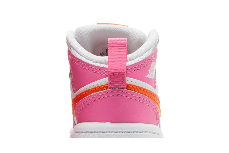 Кроссовки Air Jordan 1 Mid TD 'Pinksicle Orange'