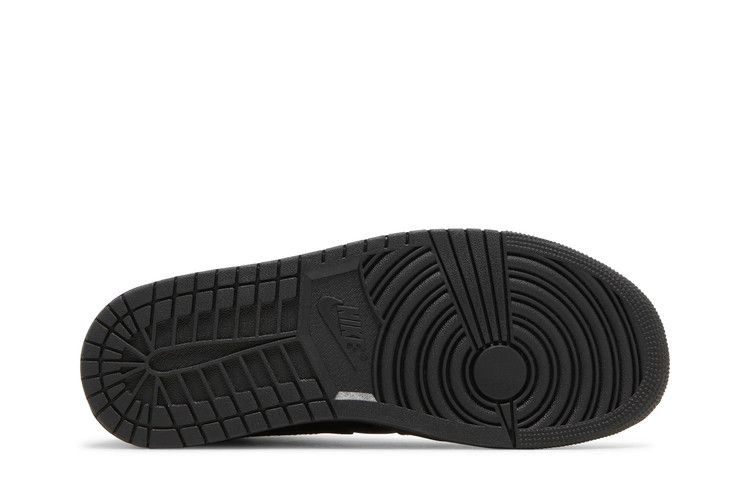 Кроссовки Air Jordan 1 Mid 'Triple Black' 2022