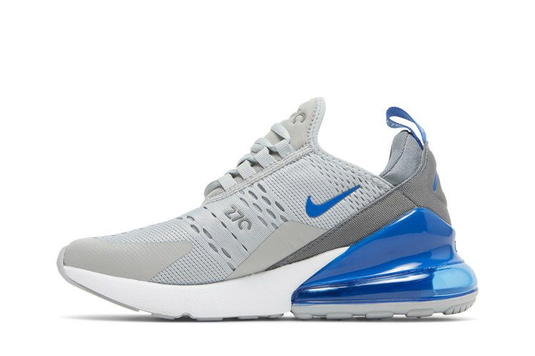 Кроссовки Nike Air Max 270 GS 'Light Smoke Grey Game Royal'