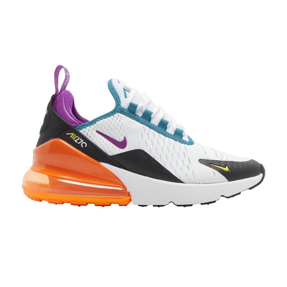 Nike Air Max 270 GS White Orange Purple FD0299 100