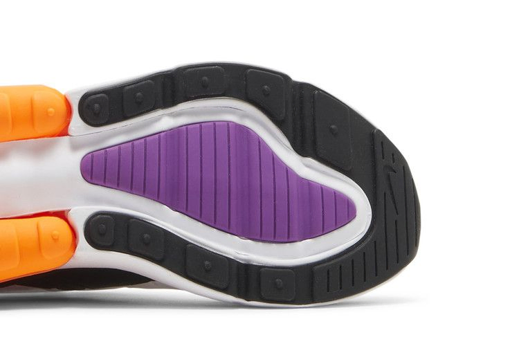 Кроссовки Nike Air Max 270 GS 'White Orange Purple'