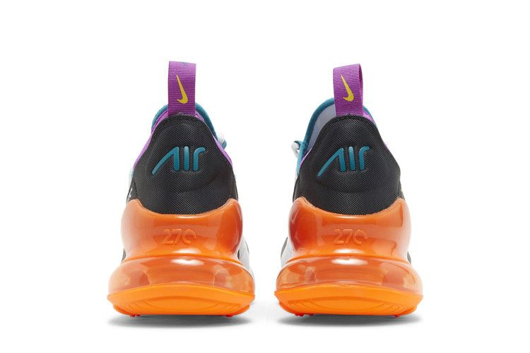 Nike Air Max 270 GS White Orange Purple FD0299 100