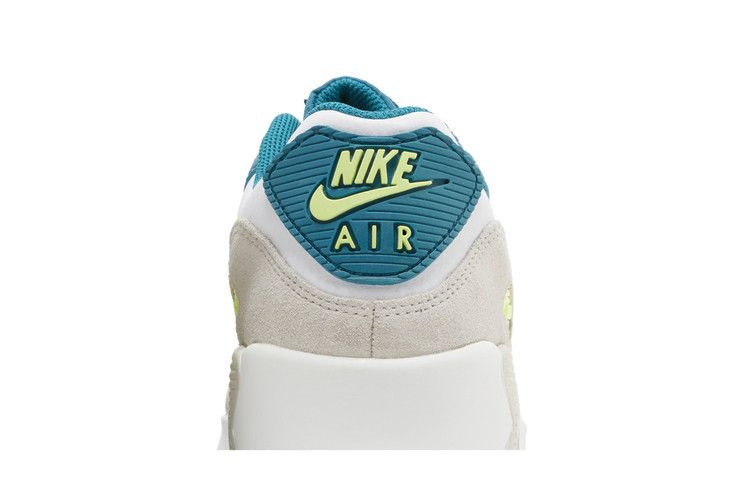 Кроссовки Nike Air Max 90 Leather GS 'Bright Spruce Barely Volt'