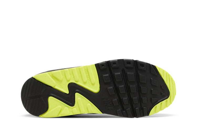 Кроссовки Nike Air Max 90 Leather GS 'Medium Olive Volt'