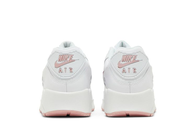 Кроссовки Nike Air Max 90 Leather GS 'White Pink Glaze'