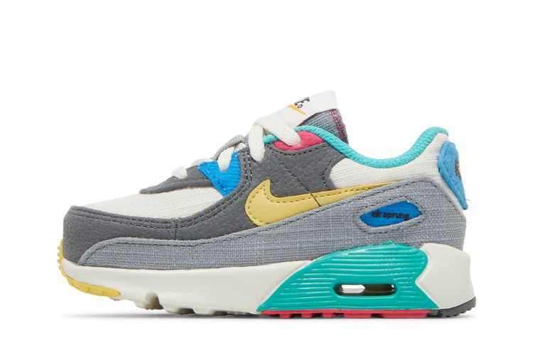 Кроссовки Nike Air Max 90 Leather TD 'Air Sprung - Iron Grey'