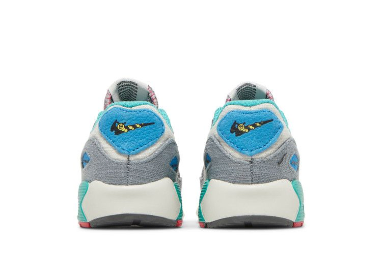 Кроссовки Nike Air Max 90 Leather TD 'Air Sprung - Iron Grey'