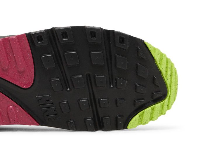 Кроссовки Nike Air Max 90 'White Volt Rush Pink'