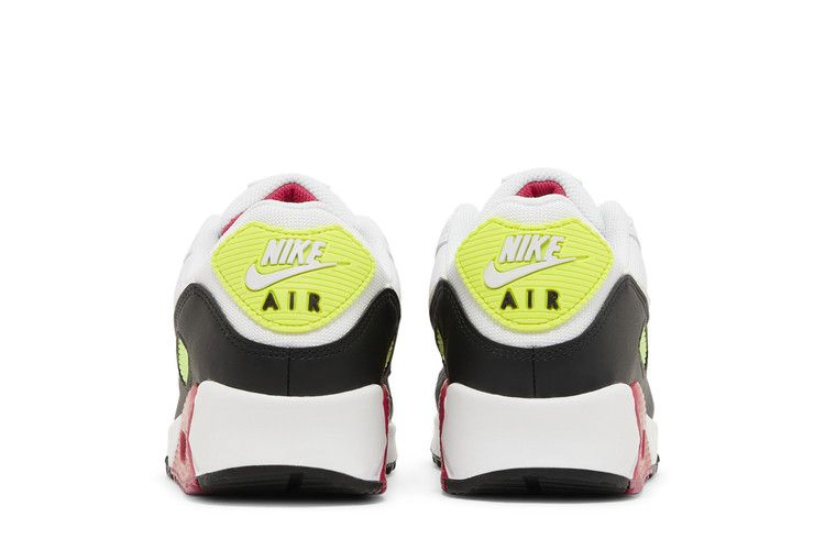Кроссовки Nike Air Max 90 'White Volt Rush Pink'