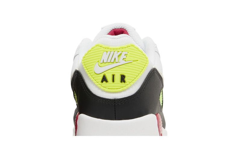 Кроссовки Nike Air Max 90 'White Volt Rush Pink'