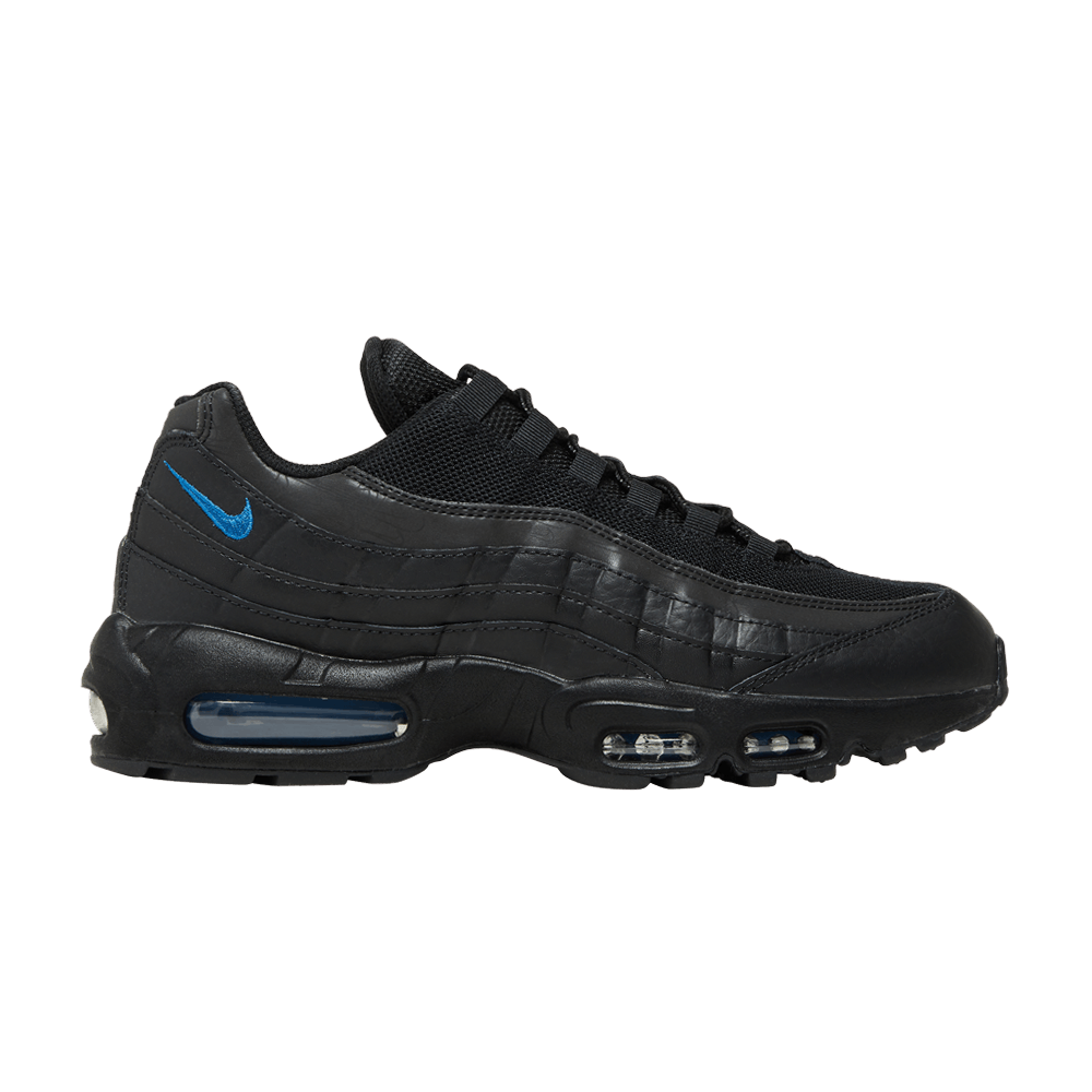 Nike air max 95 blue black hotsell