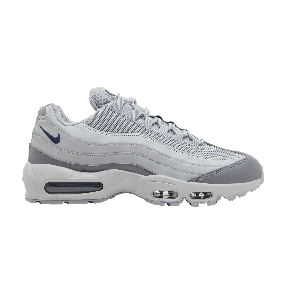 Nike Air Max 95 Wolf Grey Midnight Navy FD0663 001