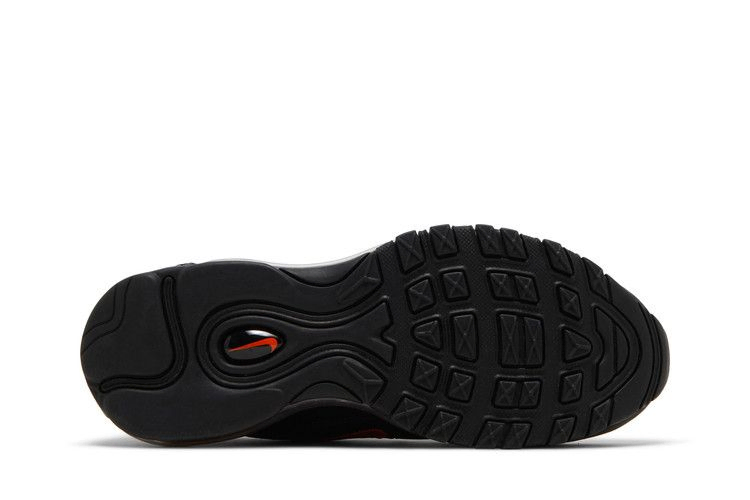 Кроссовки Nike Air Max 97 GS 'Black Safety Orange'