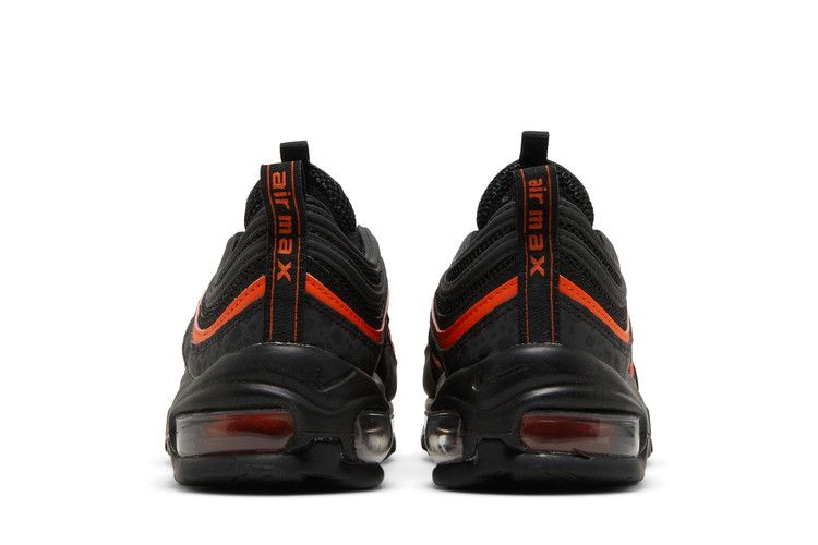 Кроссовки Nike Air Max 97 GS 'Black Safety Orange'