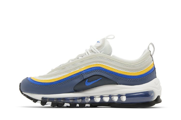 Кроссовки Nike Air Max 97 GS 'White Blue Laser Orange'