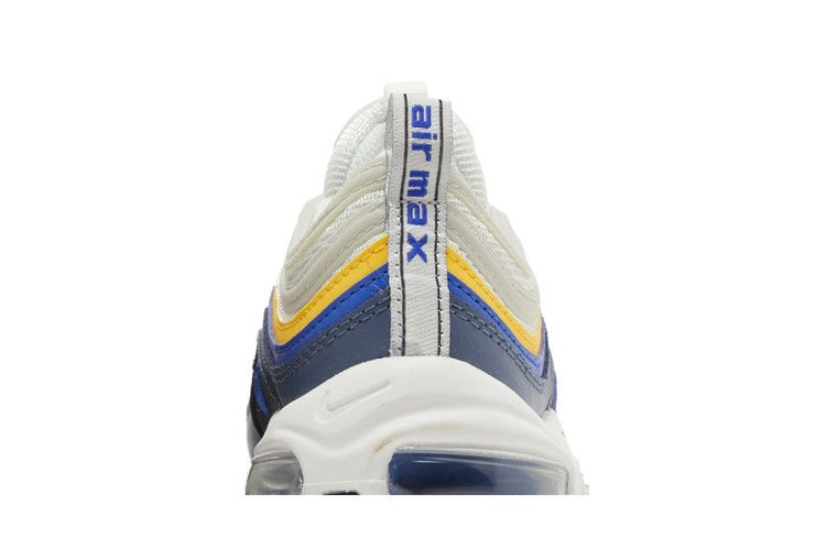 Кроссовки Nike Air Max 97 GS 'White Blue Laser Orange'