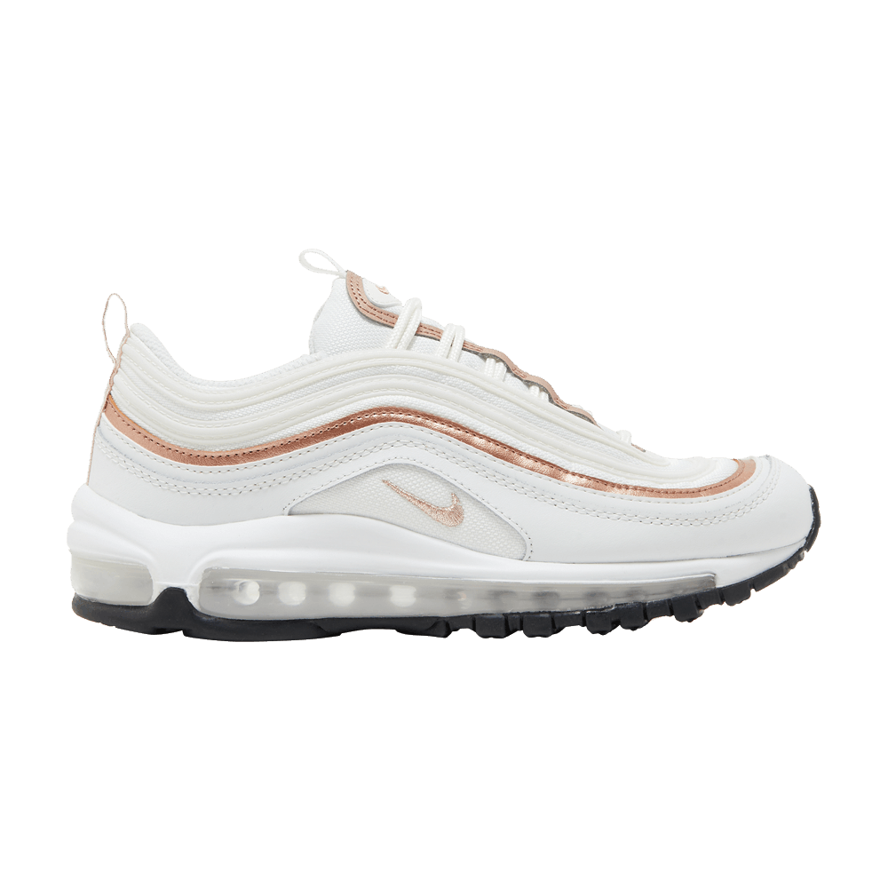 Nike air max 97 white and red womens hotsell