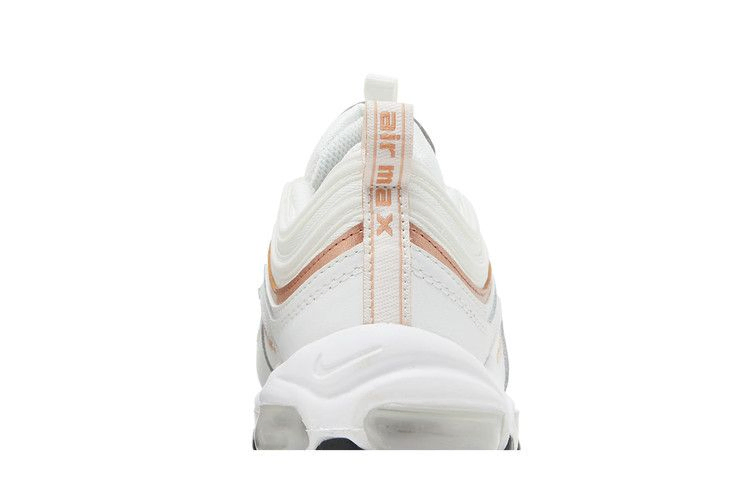 Кроссовки Nike Air Max 97 GS 'White Metallic Red Bronze'