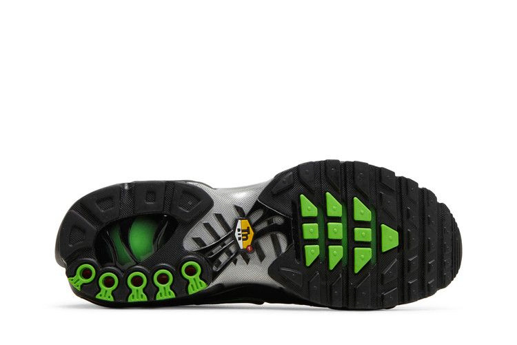 Кроссовки Nike Air Max Plus 'Black Silver Green Strike'