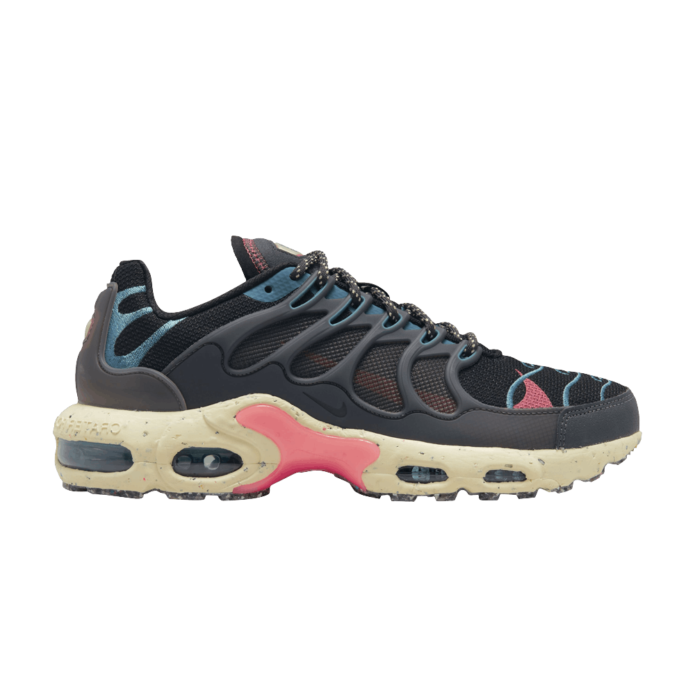 Nike air max plus premium black best sale