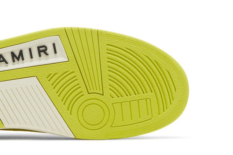 Кроссовки Amiri Skel Top Low 'White Lime'