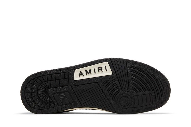 Кроссовки Amiri Wmns Skel Top Low 'Black White' 2022