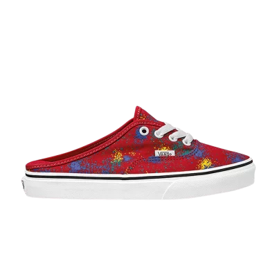 Vans Authentic Mule 'Overspray - Racing Red'