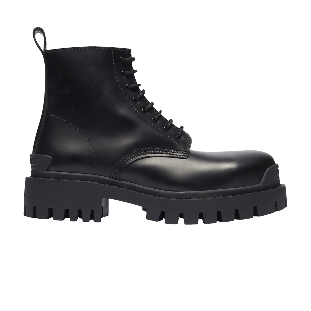 Кроссовки Balenciaga Strike Lace-Up Boot ' Black'
