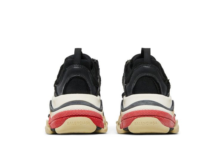 Кроссовки Balenciaga Triple S Sneaker 'DIY - Black Red'