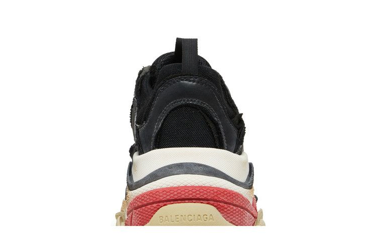 Кроссовки Balenciaga Triple S Sneaker 'DIY - Black Red'