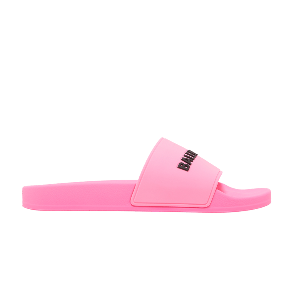Кроссовки Balenciaga Wmns Pool Slide 'Fluo Pink'