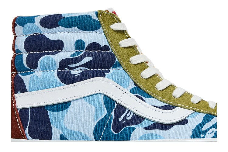 Кроссовки Vans BAPE x Sk8-Hi 36 DX 'Multi Camo'