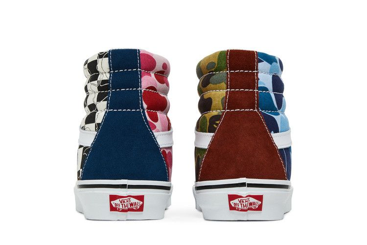 Кроссовки Vans BAPE x Sk8-Hi 36 DX 'Multi Camo'