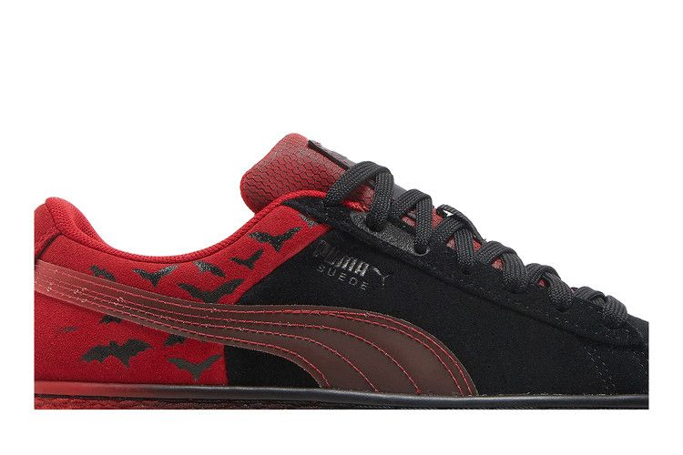 Кроссовки Puma Batman x Suede Classic Big Kid 'Black Barbados Cherry'