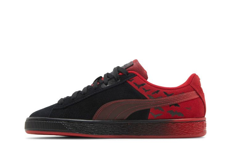 Кроссовки Puma Batman x Suede Classic Big Kid 'Black Barbados Cherry'