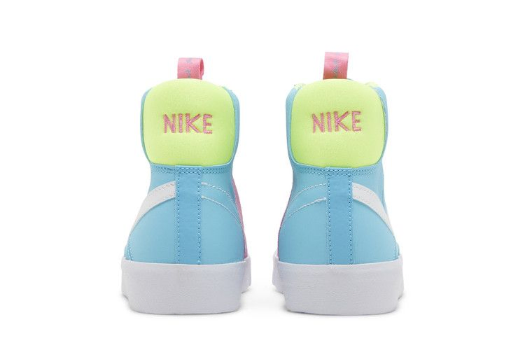 Кроссовки Nike Blazer Mid '77 GS 'Dance - Baltic Blue Volt Pink'