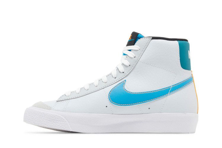 Кроссовки Nike Blazer Mid '77 GS 'Pure Platinum Laser Blue'