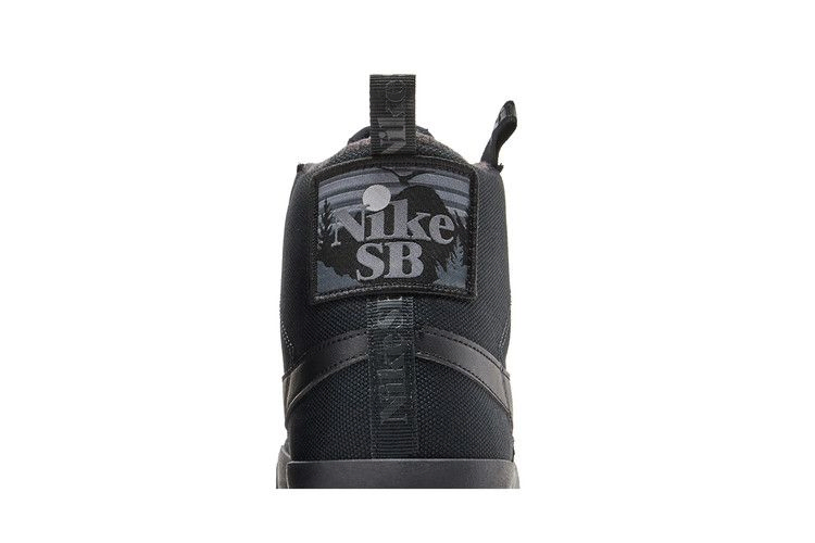 Кроссовки Nike Blazer Mid Premium SB 'Acclimate Pack - Triple Black'