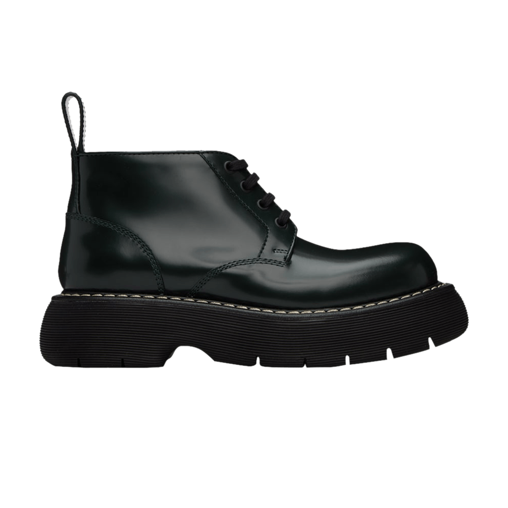 Bottega Veneta Swell Lace-Up Ankle Boot 'Inkwell'
