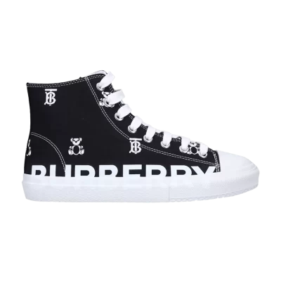 Burberry Larkhall High Kids 'Teddy Bear Monogram - Black'